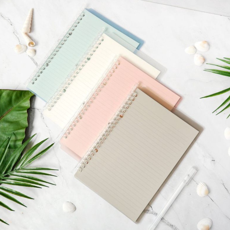 

PROMO SPESIAL Slim Binder Notebook A5 B5 Bisa di Refill bisa diputar 36 derajat