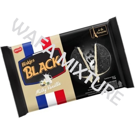 

DISKON AKHIR BULAN Biskies Black Biskuit Milky Vanila 72gr cocok u bingkisan hajatan acara nikahan hampers parcel lebaran idul Fitri