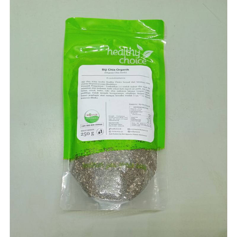 

bijih chia sendiri organik 250 gr