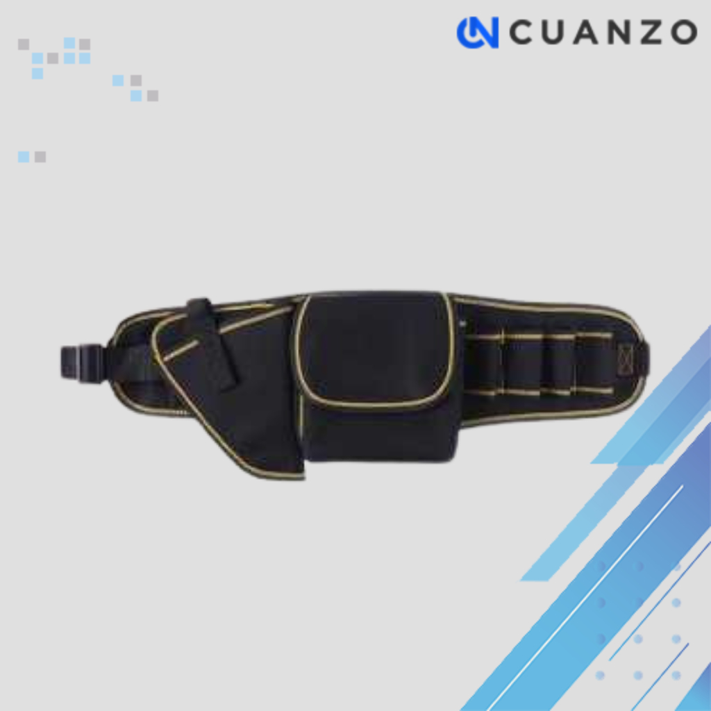 Tas Pinggang Perkakas Serbaguna Waist Pocket Tool Bag Oxford / Tas Perkakas Kunci Obeng Alat Pertuka