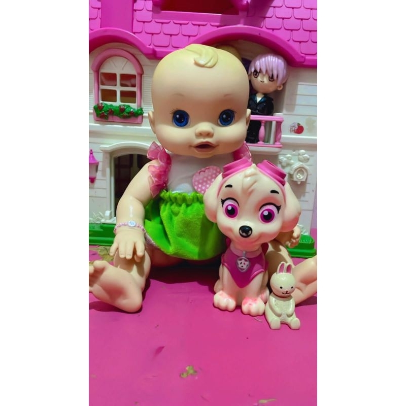BABY ALIVE BAYI LUCU ELEKTRIK NYALA (RARE)