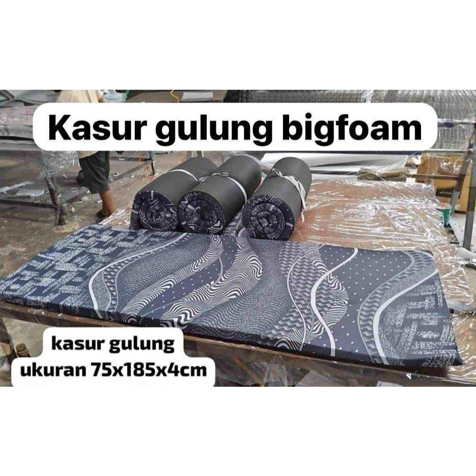 Kasur Lipat Tebal Anti Kempes / Kasur Busa / Matras Gulung / Kasur Lipat Gulung / Kasur Kosan BATAM