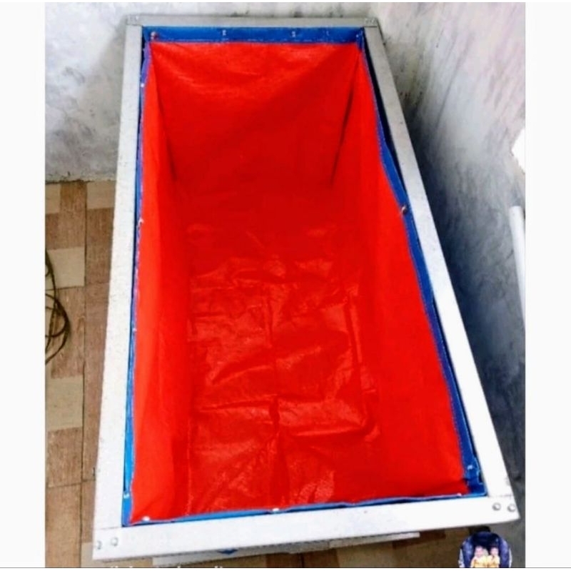 terpal kolam a5 100x50x50