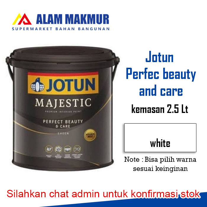 Cat jotun MAJESTIC. PBC ( WHITE) 2.5 LITER