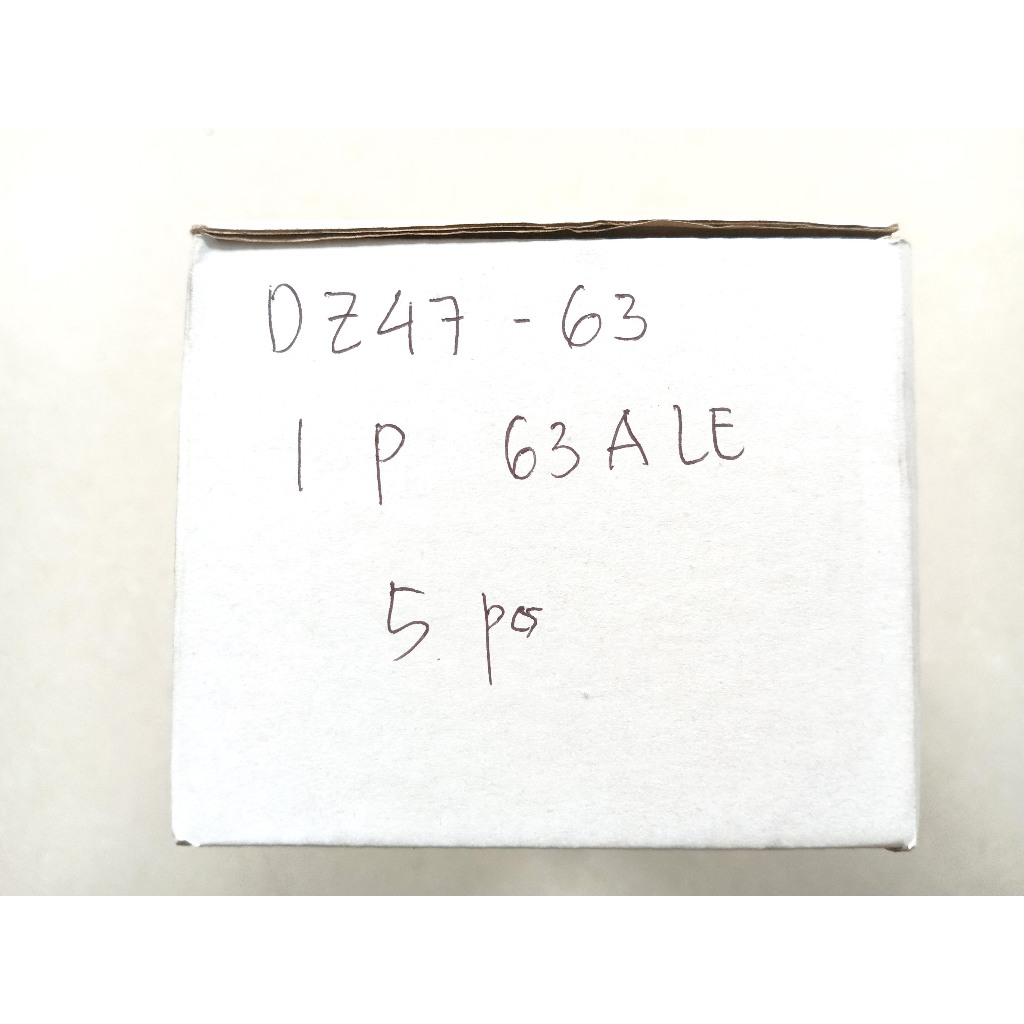 RCBO DZ47LE-63 1P/ 2P/ 3P/ 4P -  Saklar Pemutus 63A  TNIDQ