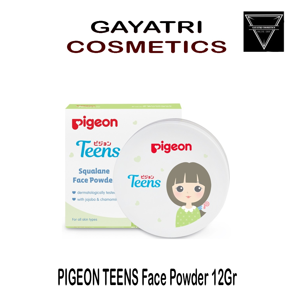 Pigeon Teens Squalane Face Powder 12gr | Bedak Tabur Anak Remaja