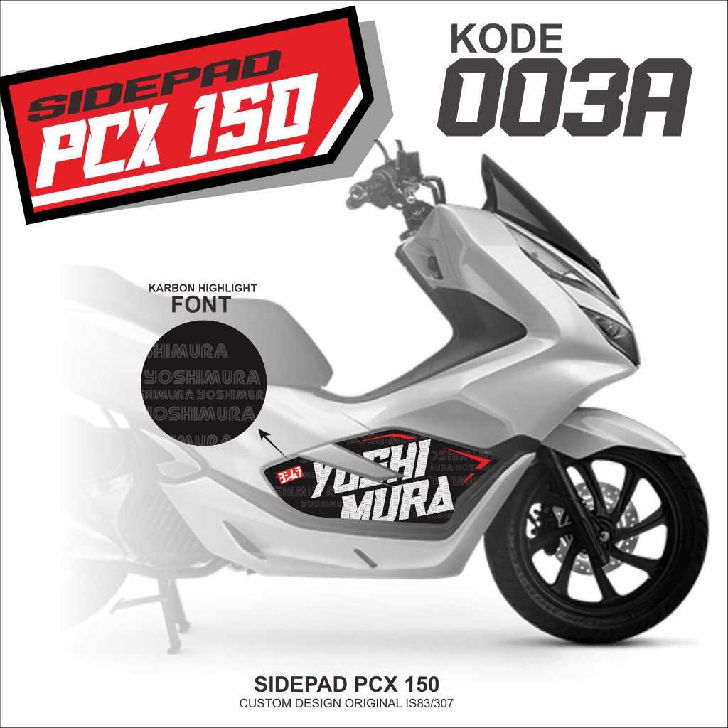 DECK PAD SIDEPAD TANKPAD PCX 160 GENERIK