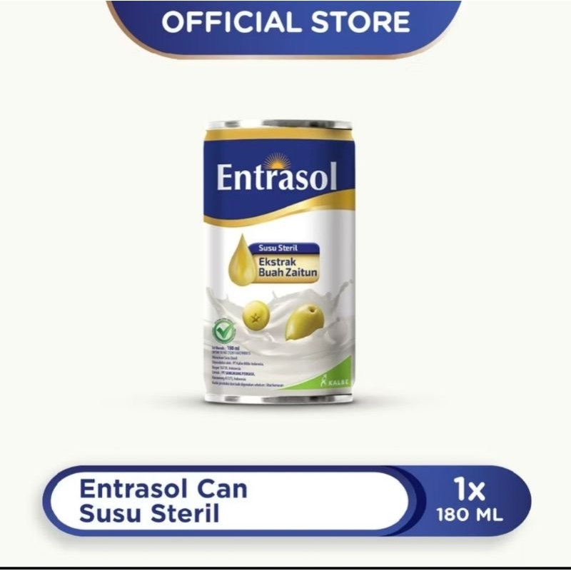 

Entrasol susu steril kaleng 10x180ml