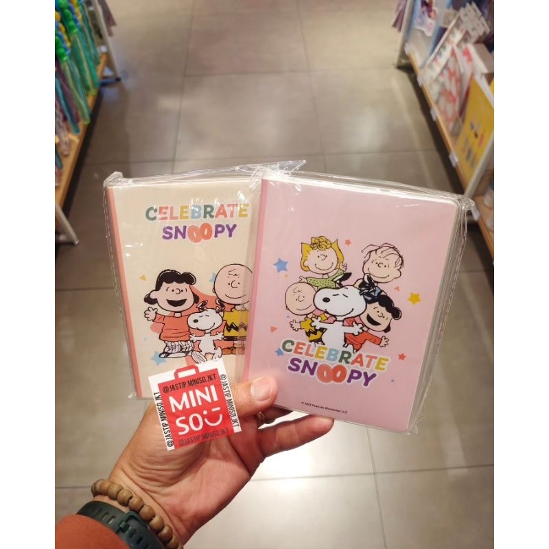 

MINISO EVA-Cover Book / Memo Book SNOOPY Collection (96 Sheets) 14.6x11cm