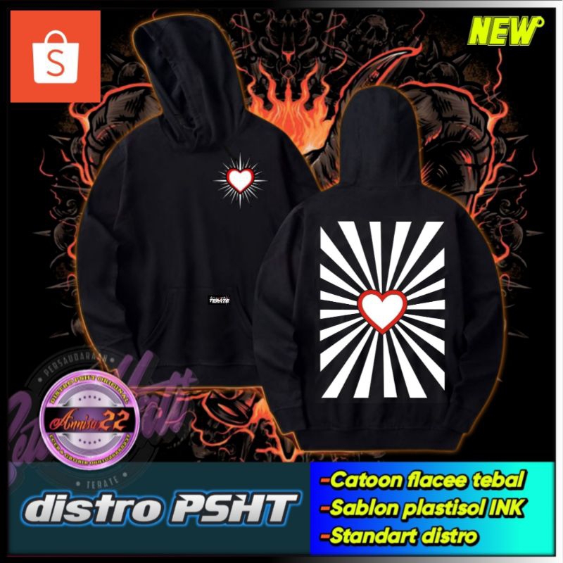 JAKET HODIE PSHT LAMBANG HATI BERSINAR FULL