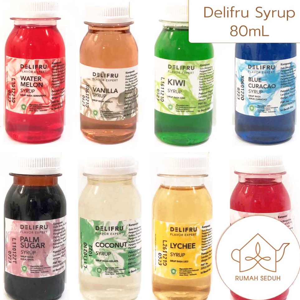 

Terlaris 8mL Delifru Syrup All Variants Sirup Premium Delifru C8