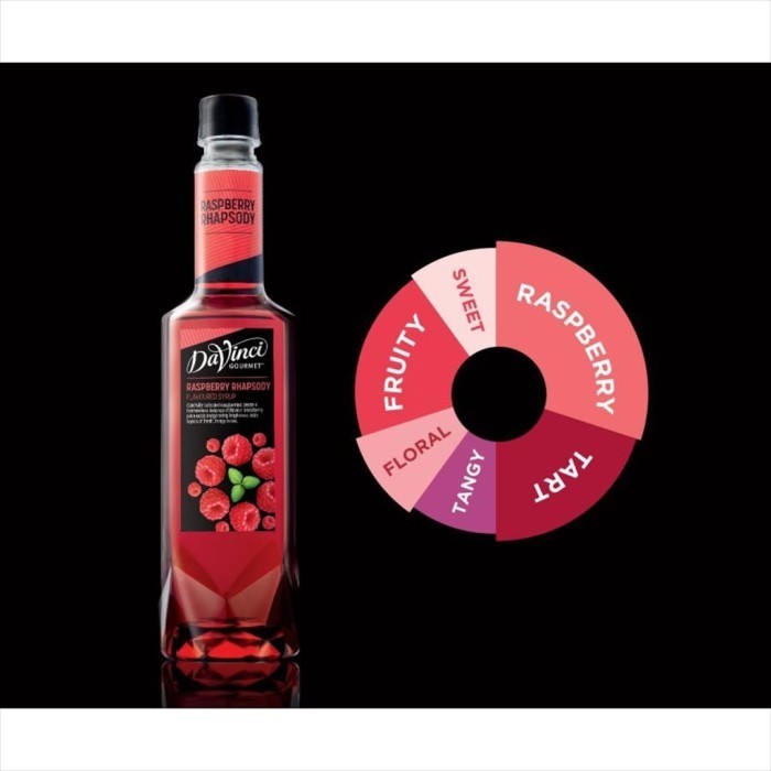 

Davinci Syrup Raspberry Rhapsody 750 ml - Sirup Rasa Raspberry