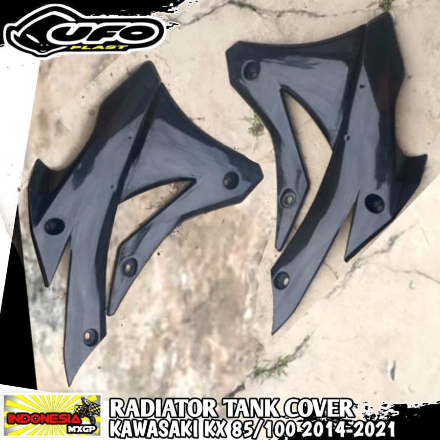 KAWASAKI KX 85 100 2014 2015 2016 2017 2018 2019 2020 2021 - UFO RADIATOR SCOOP TANK - TANGKI COVER 