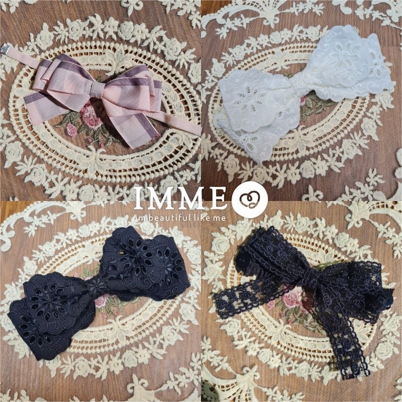 Konektor Masker Pita Vintage Renda || Princessa Ribbon