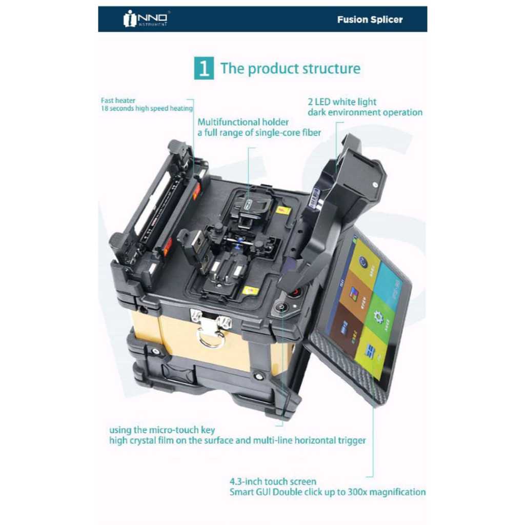 Fusion Splicer INNO IFS 36 Alat sambung Fiber optic Splicing BERGARANSI