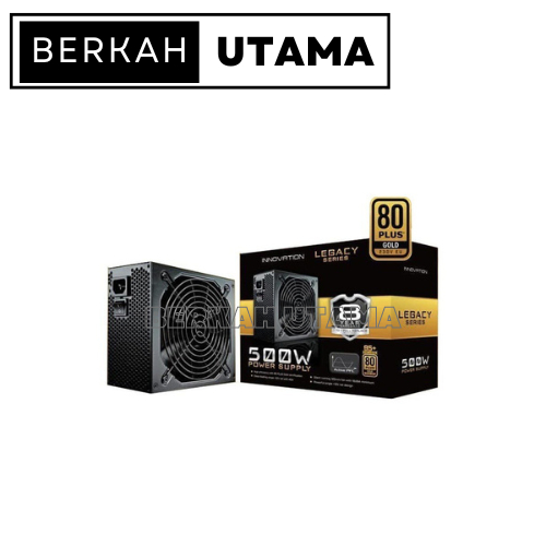 POWER SUPPLY INNOVATION LEGACY 500W 80+ GOLD | PSU 500 WATT 80 PLUS GOLD