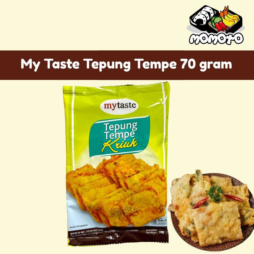 

My Taste Tepung Tempe Kriuk Goreng Renyah 70 gram