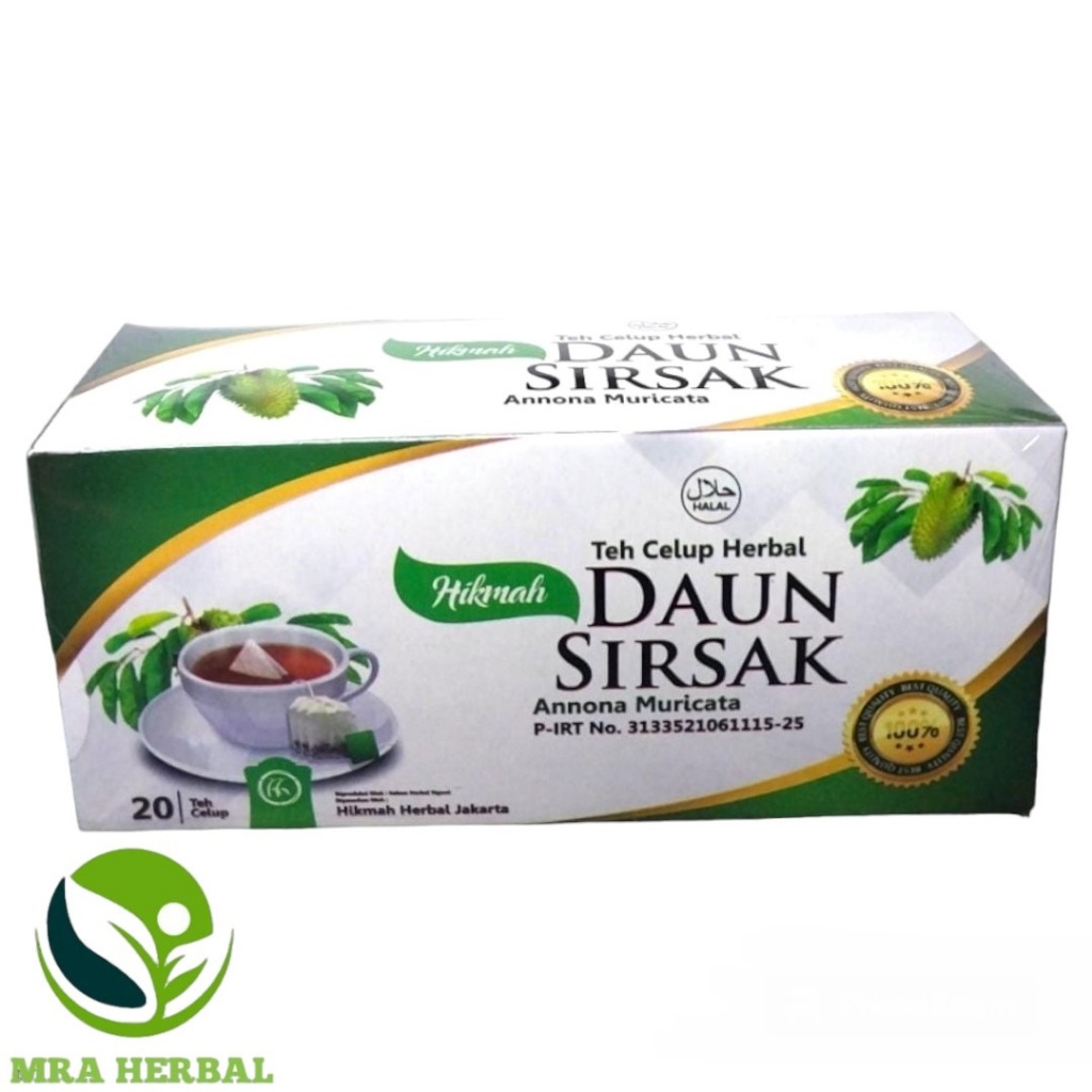 

Teh Celup Daun Sirsak Hikmah Isi 20 ORIGINAL