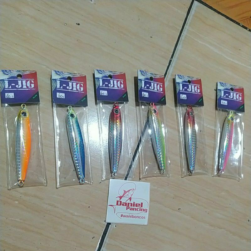 metal jig L-jig 60g (gid)