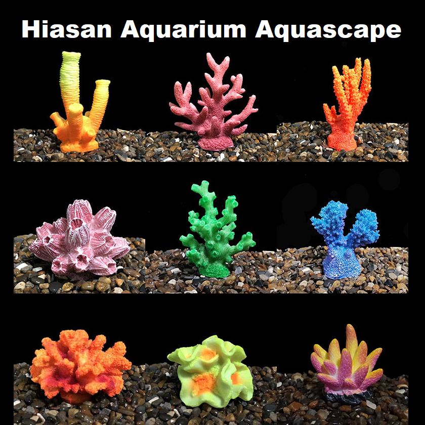 Batu Karang Moss Imitasi Hiasan Aquarium Aquascape Hias Lansekap Aksesoris Accessories Dekorasi Aqua