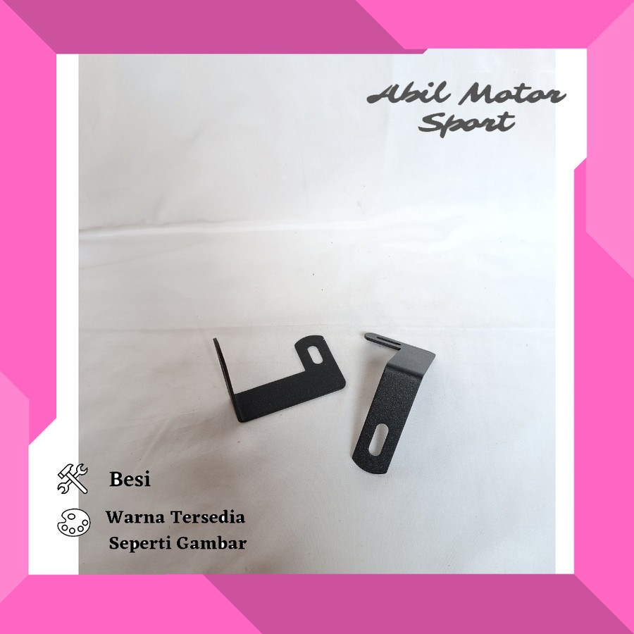 BRACKET LAMPU TEMBAK YAMAHA LEXI 155 BREKET LAMPU FOGLAMP LEXI BRAKET BESI LAMPU D2 BAWAH KOLONG DEP