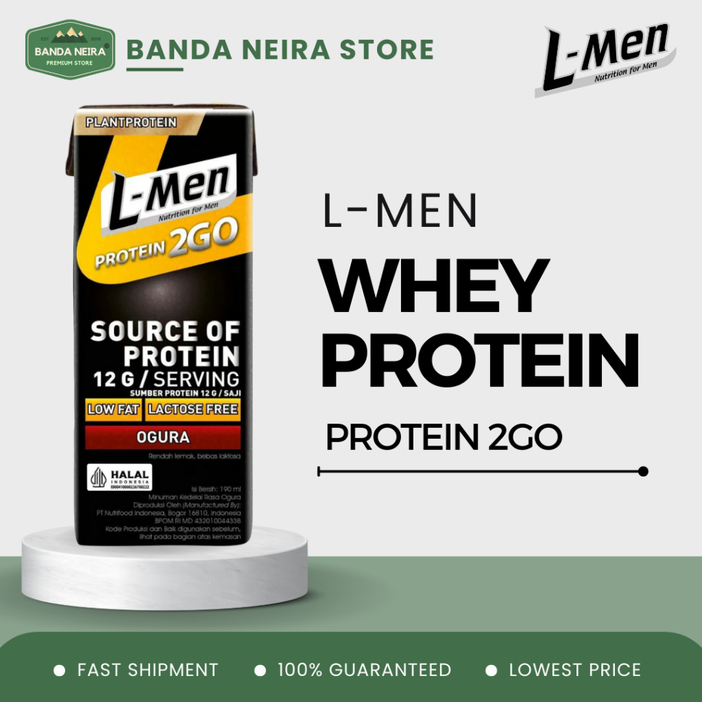 L-MEN LMEN L MEN 2 GO WHEY PROTEIN | 1 SAJIAN | 190 - 200 ML
