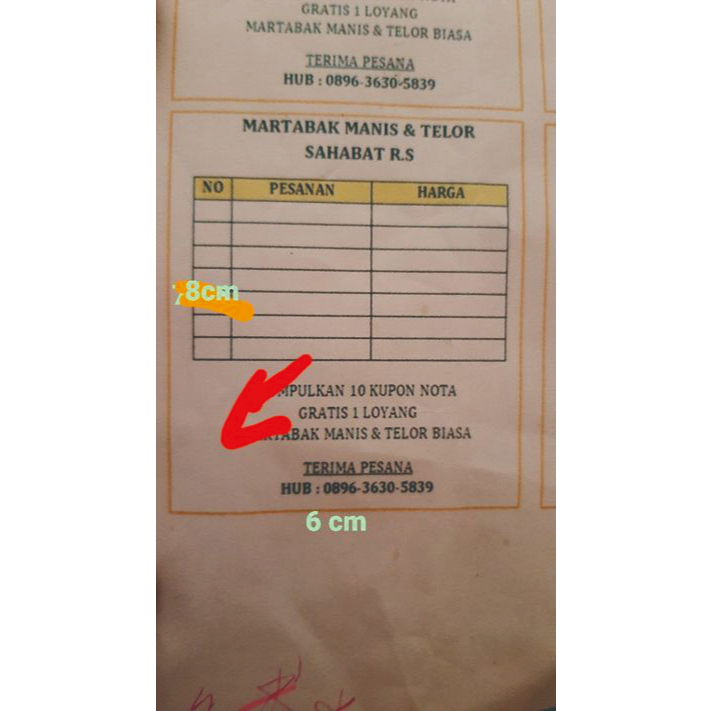

NOTA CUSTOM UK 8 X 6 CM