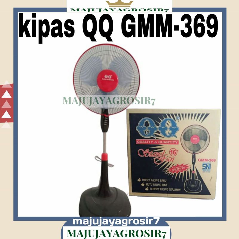 KIPAS QQ GMM-369 / KIPAS ANGIN LISTRIK 16INC / KIPAS ANGIN BERDIRI QQ GMM 369 / KIPAS ANGIN BERDIRI 