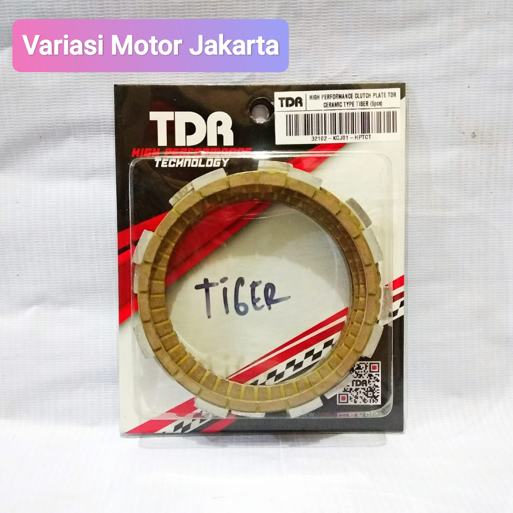 Kampas Kopling Tiger TDR Racing