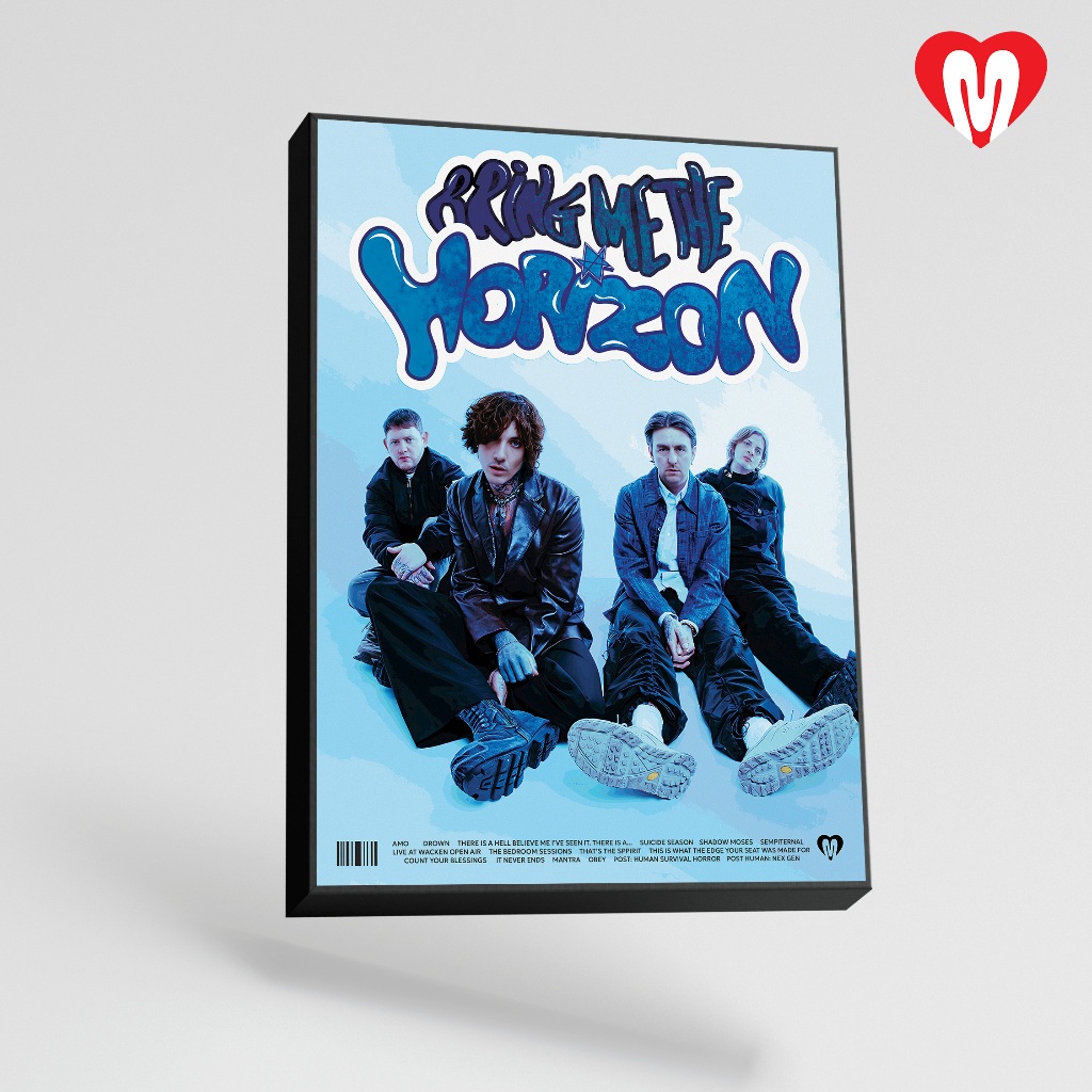 Manta Poster - Bring Me The Horizon  - Frameblock