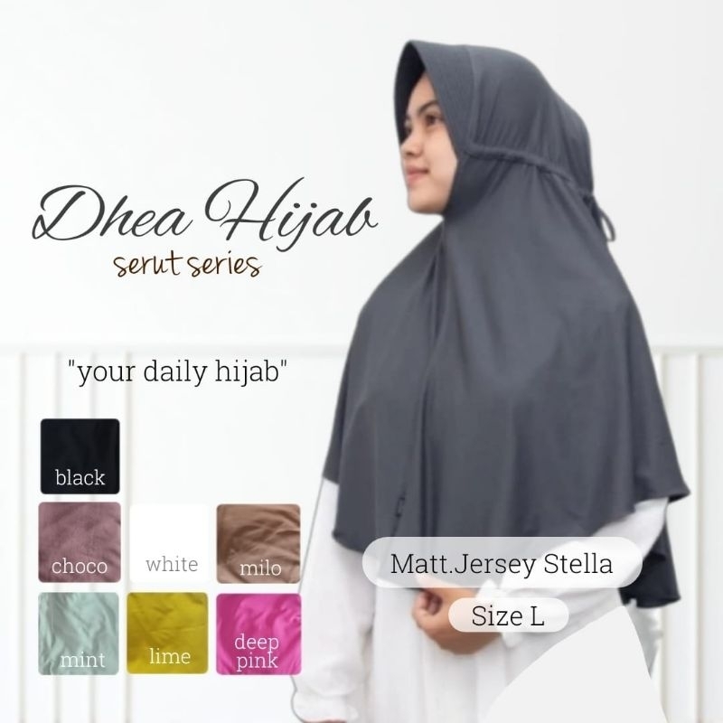 Dhea Hijab Serut - L