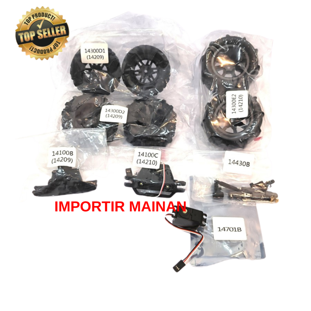 berbagai part MJX 14209 14210 14100B 14100C 14701B 14300D1 14300D2