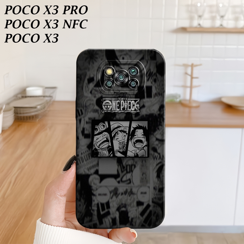 Softcase Hp Xiaomi Poco X3 X3 NFC X3 PRO Fashion Case Anime Case Poco X3 X3 NFC X3 PRO Silikon TPU P