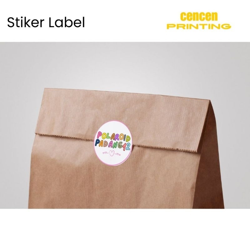 

STIKER LABEL KISS CUT