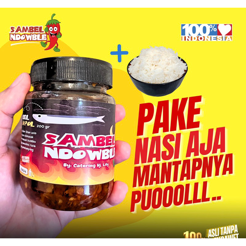 

Sambel Ndowble TERI NAMPOL.