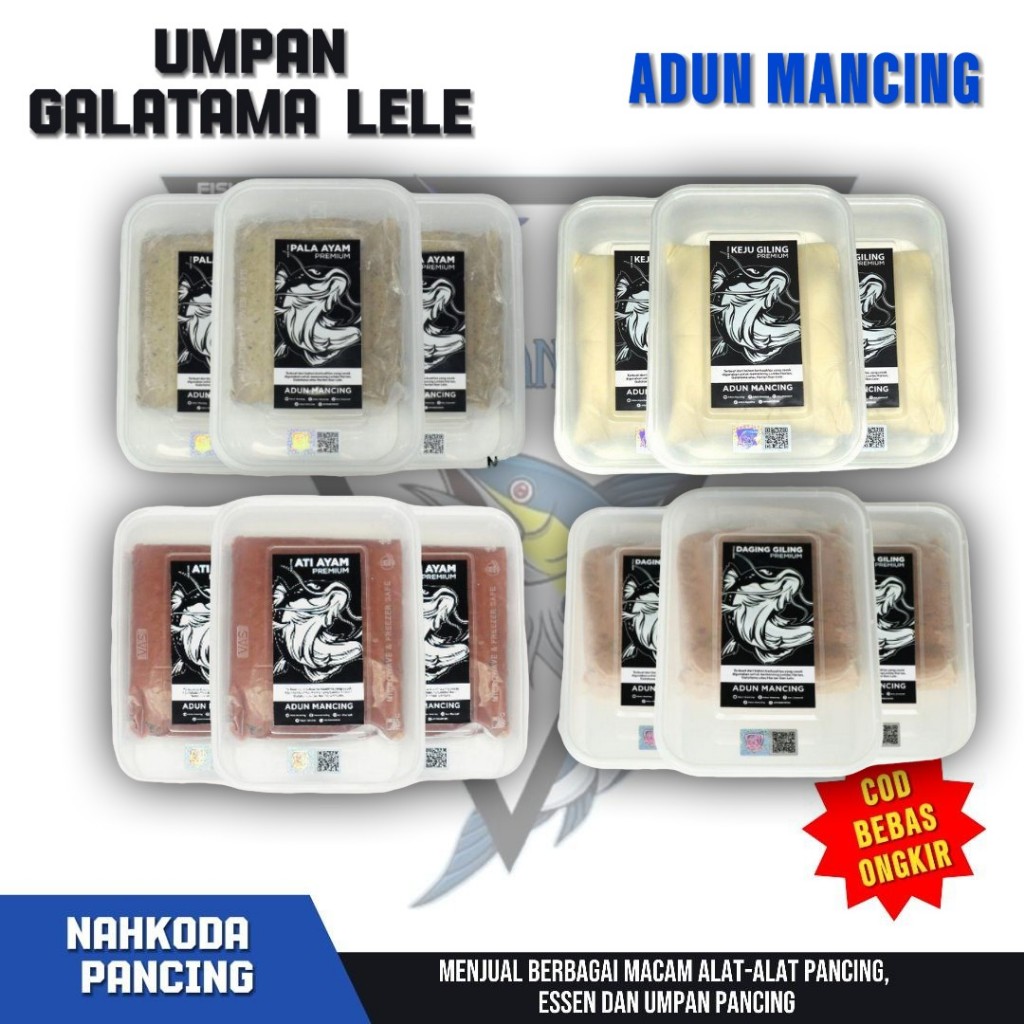 Umpan lele siap pakai - umpan lele harian gacor ADUN PANCING