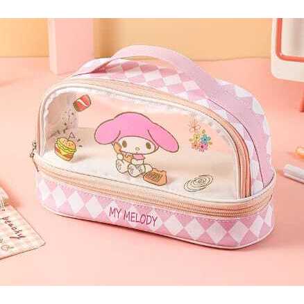 

[nicky888] Kotak Pensil Transparan Terbaru / Tas Pensil Kartun Yang Lucu / Pencil Case Kapasitas Besar / Tempat Pensil Anak K010