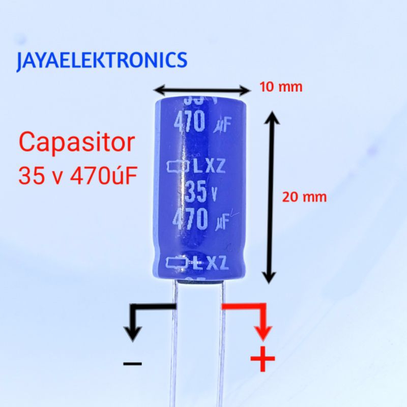 Capasitor/Elco ORIGINAL 35 V Berbagai Varian