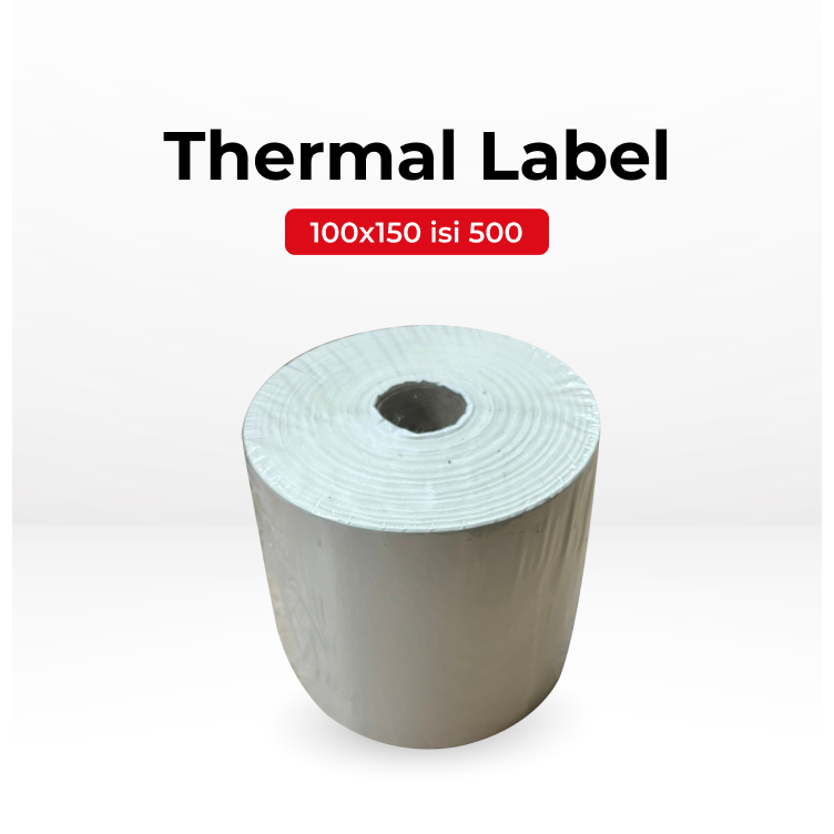 

MEGAPACK Kertas Stiker Thermal Label 100x150 isi 500 - 6pcs