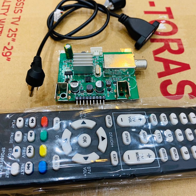 Terbaru TUNER DIGITAL DVBT2 UNIVERSAL UNTUK TV TABUNG
