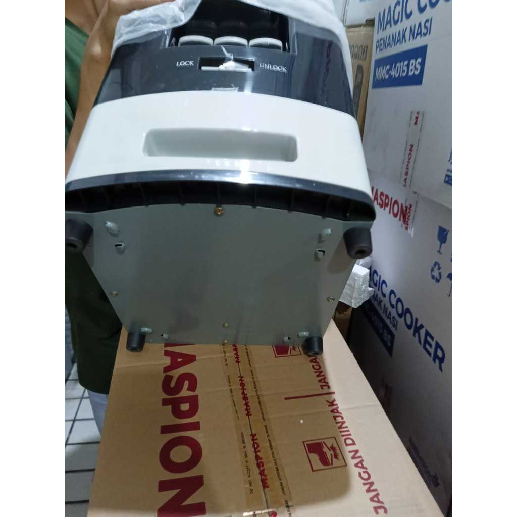 MASPION RICE BOX TEMPAT BERAS WADAH BERAS 28 KG EX-2800 EX2800 EX 2800
