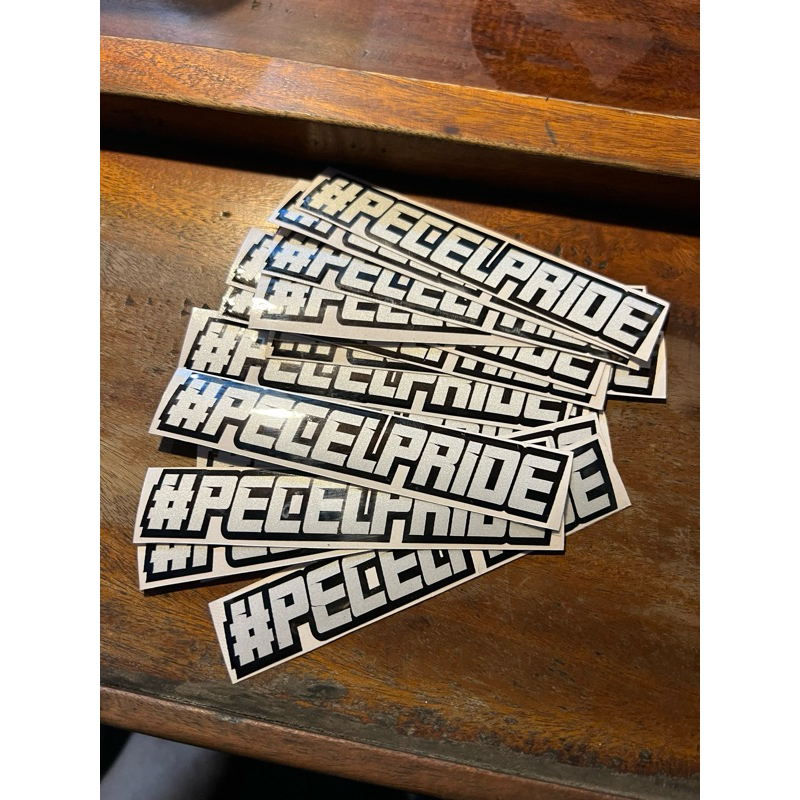 sticker pecel pride