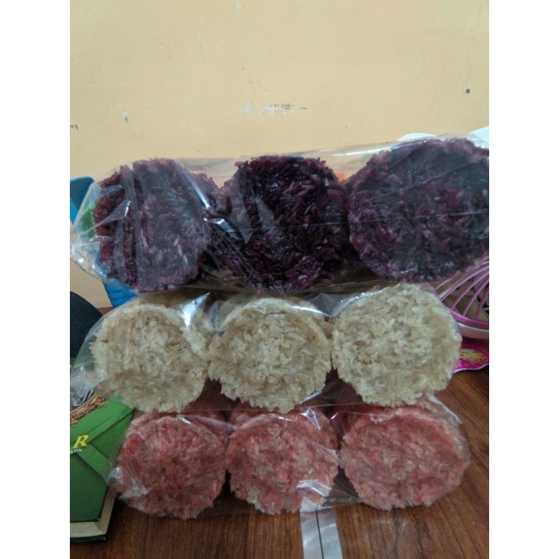 

RENGGINANG KETAN HITAM,TERASI.