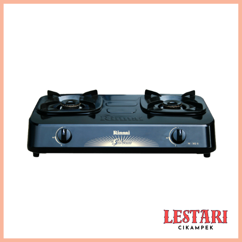 K/GAS RINNAI 302 S / KOMPOR GAS RINNAI 2 TUNGKU 302 S