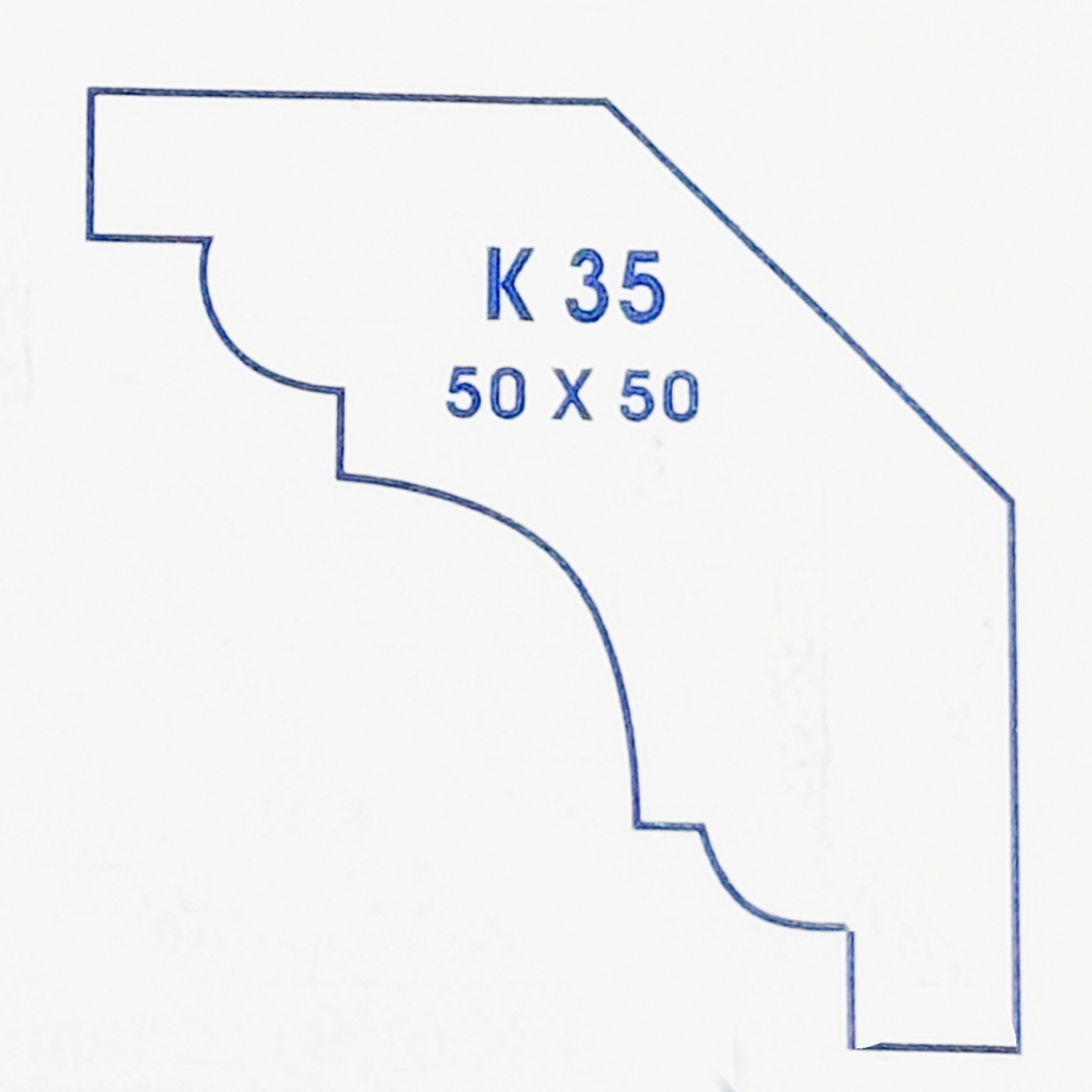 Lis Profil Kayu K35 | Molding Kayu K35 | Molding K35