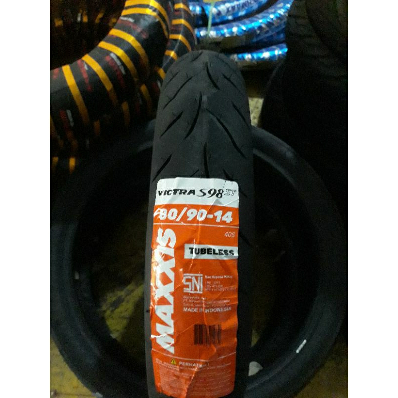 Ban 80/90-14 maxxis victra tubles
