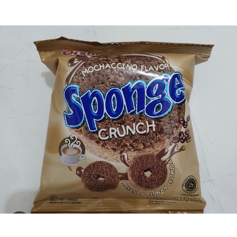 

oishi sponge crunch