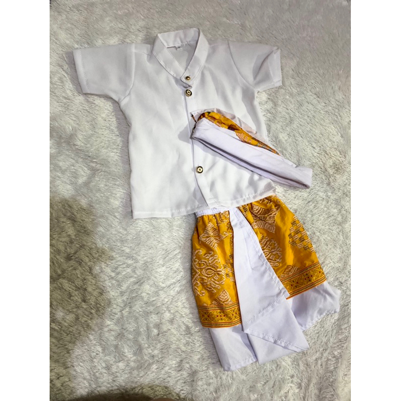 setelan adat bali anak laki-laki