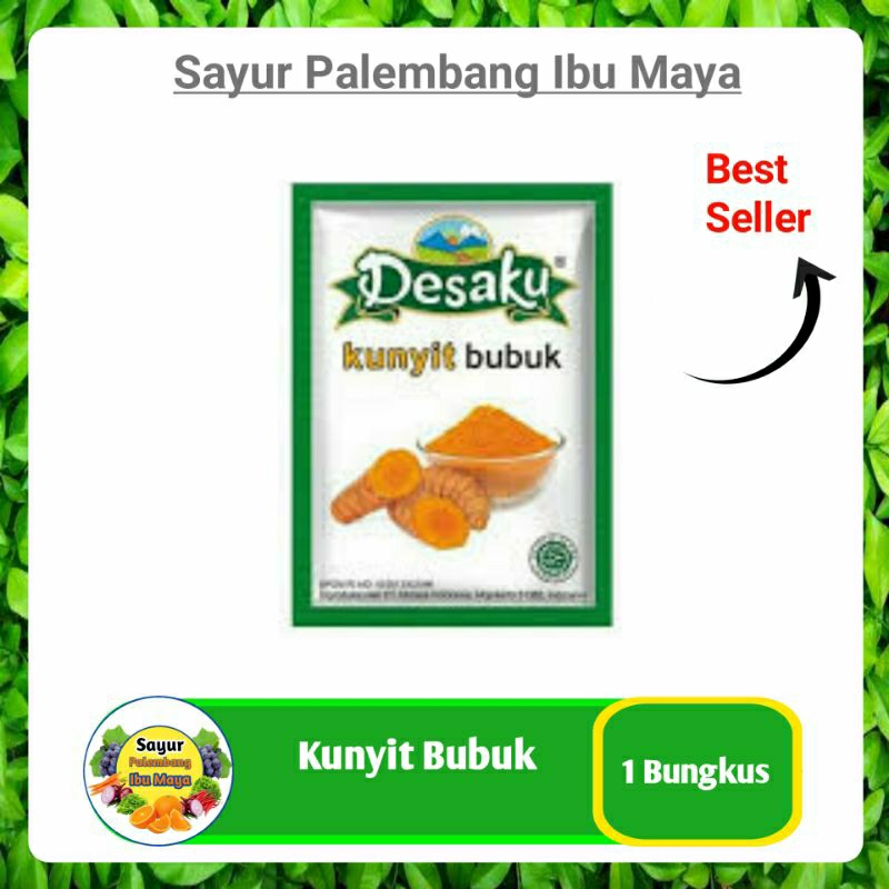 

Desaku Bubuk Kunyit ketumbar bawang putih Per Bungkus 10 Gram