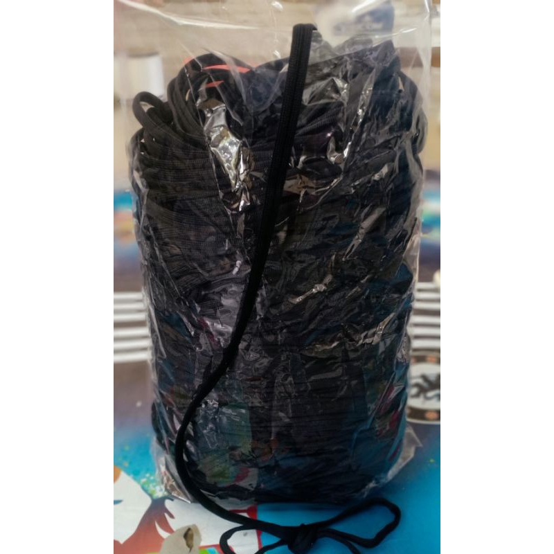 

HJK Tali kur gepeng hitam 8mm isi 1kg